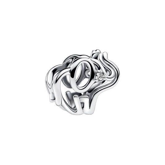 Charm Elefante En Filigrana