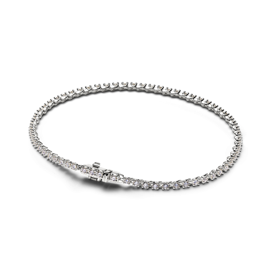 Brazalete Diamonds Plata / Oro