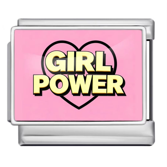Charm Para Brazalete Italiano Girl Power