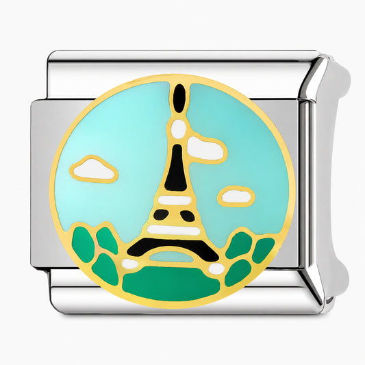 Charm Para Brazalete Italiano Torre Eiffel