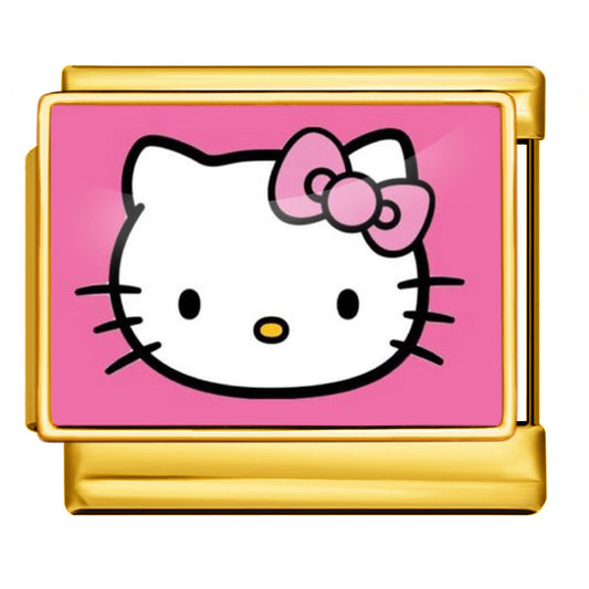 Charm Para Brazalete Italiano De Hello Kitty® Plata / Oro