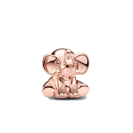 Charm Elefante Oro Rosa