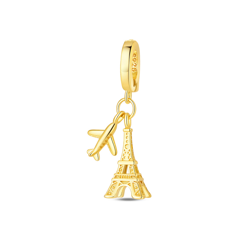 Charm Colgante Paris Dorado