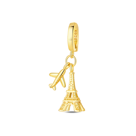 Charm Colgante Paris Dorado