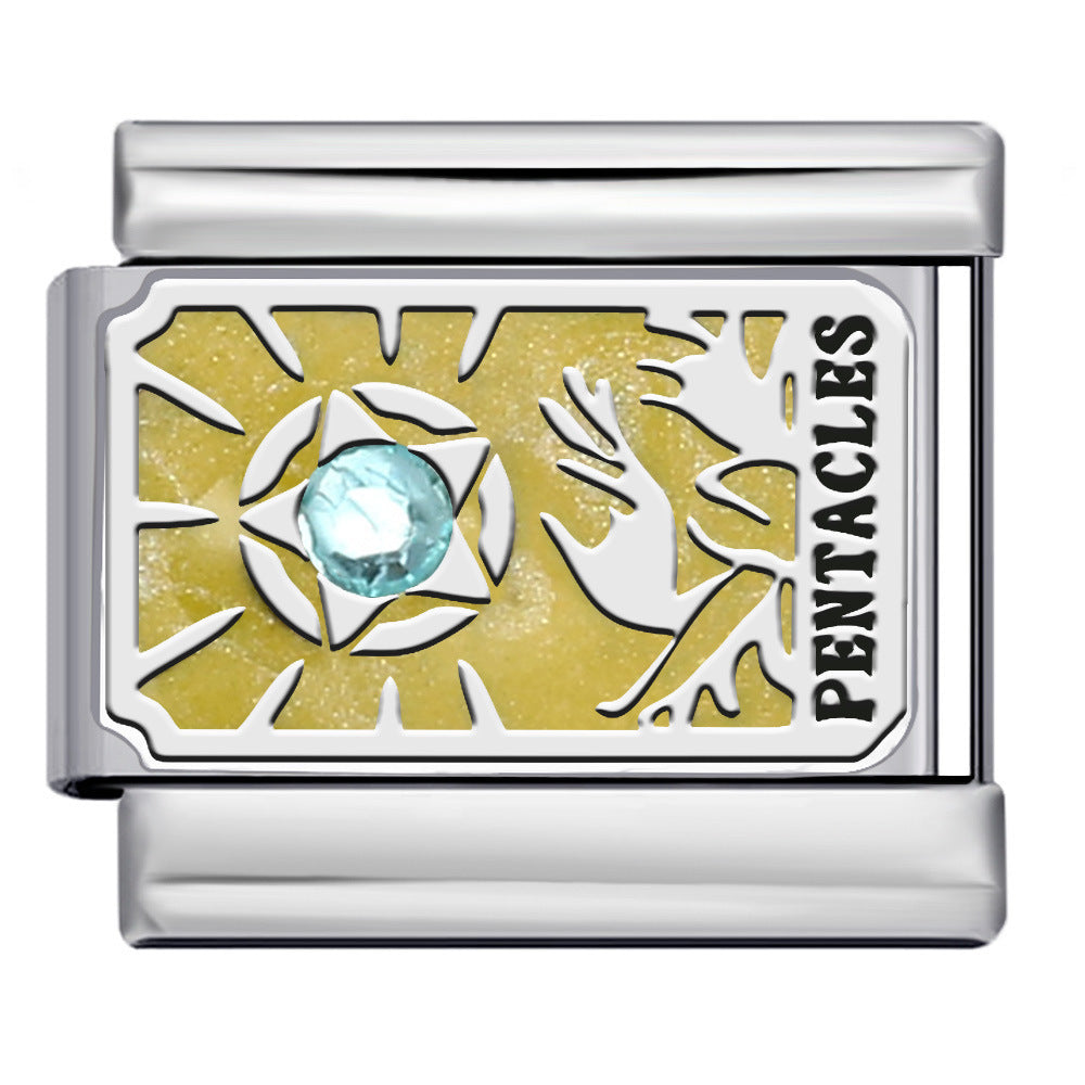 Charm Para Brazalete Italiano Pentacles