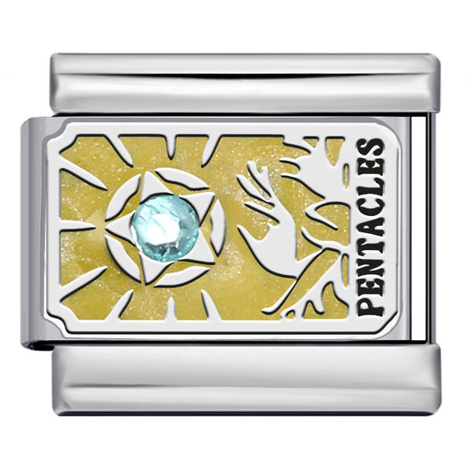 Charm Para Brazalete Italiano Pentacles