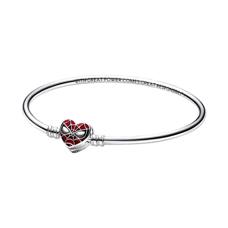 Brazalete Rígido De Máscara de Spiderman De Marvel®