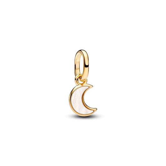 Charm Colgante Luna Blanca