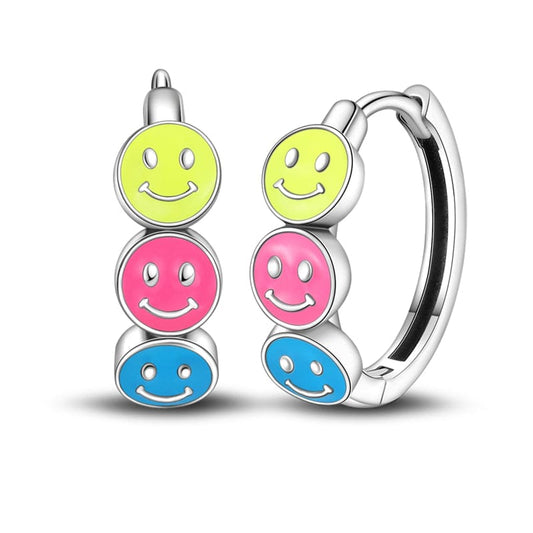 Pendientes De Aro Felicidad Pastel
