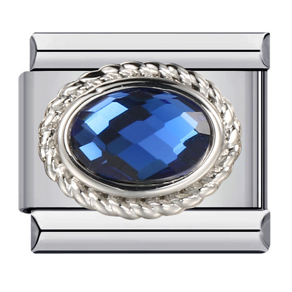 Charm Para Brazalete Italiano Piedra Preciosa