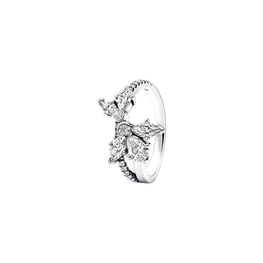 Anillo Racimo Herbario De Diamantes