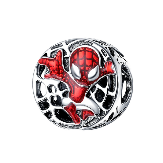 Charm Spiderman de Marvel® por la Ciudad en Telaraña