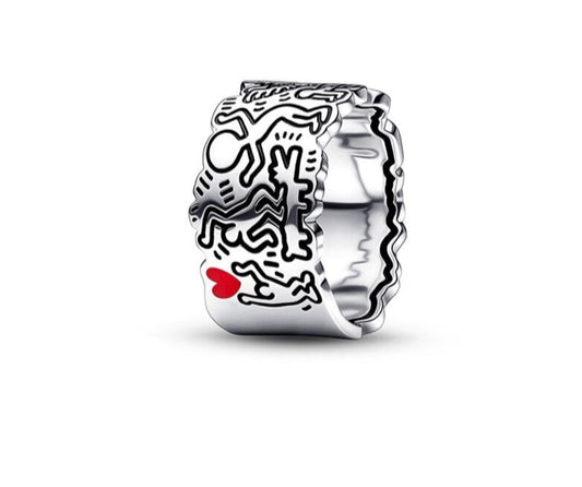 Anillo Keith Haring