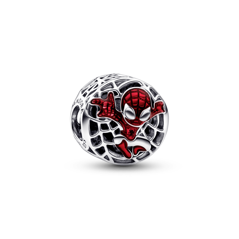 Charm Spiderman de Marvel® por la Ciudad en Telaraña