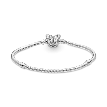 Brazalete Con Broche De Mariposa
