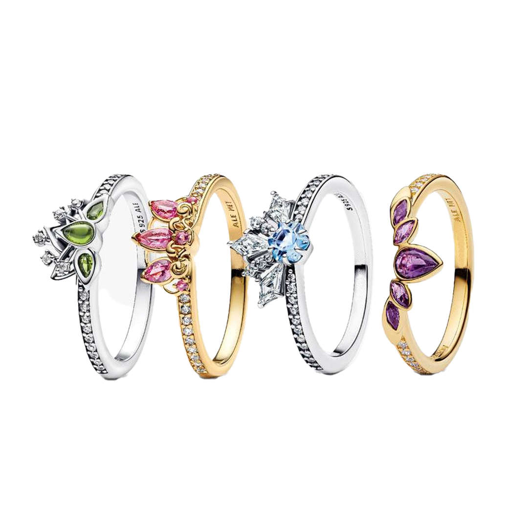 Set Anillos Princesas Modernas De Disney®