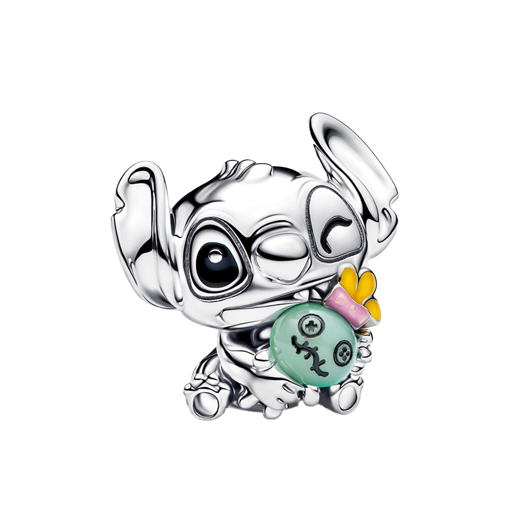 Charm Stitch Con Trapos Scrumb De Lilo & Stitch De Disney