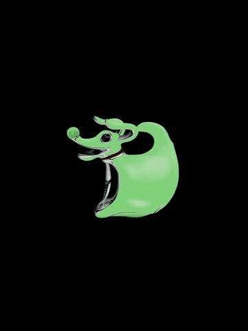 Charm Zero De El Extraño Mundo De Jack De Disney® / Glow In The Dark