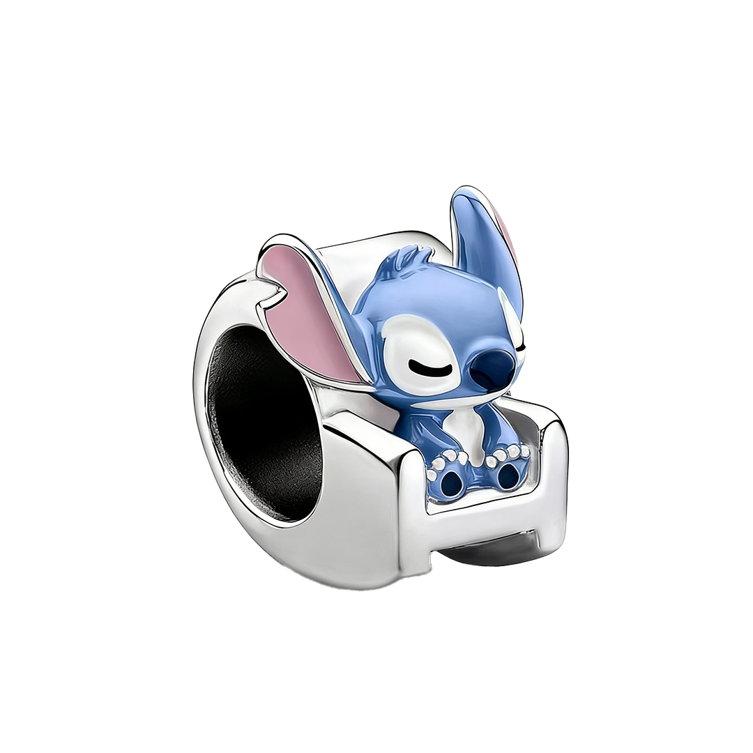Charm Stitch Sentado De Lilo Y Stitch De Disney®