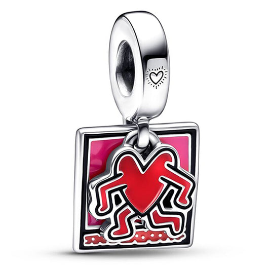 Charm Colgante Corazón Rojo de Keith Karing