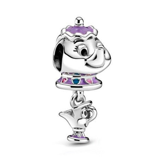 Charm Mrs. Potts y Chip De La Bella Y La Bestia De Disney®