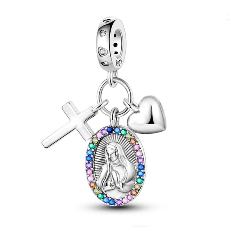 Charm Colgante Virgen María