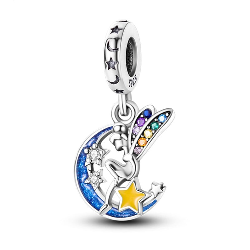 Charm Colgante Tinkerbell De Disney® / Glow In The Dark