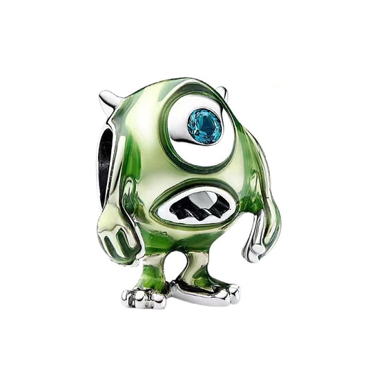 Charm Mike Wazowski Acabado Metálico De Monsters, Inc. De Disney Pixar®