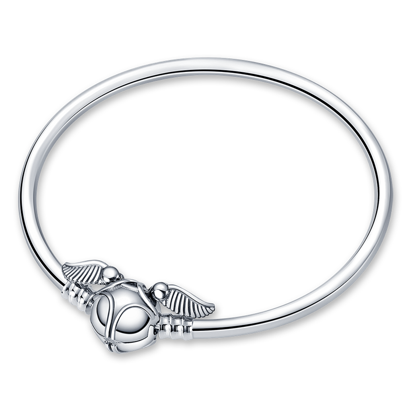 Brazalete Rígido Broche Snitch De Harry Potter®