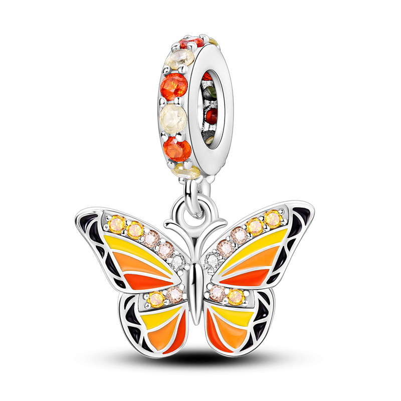 Charm Colgante Mariposa Monarca