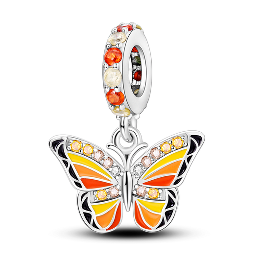 Charm Colgante Mariposa Monarca