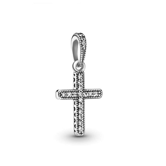 Charm Colgante Cruz Cristiana