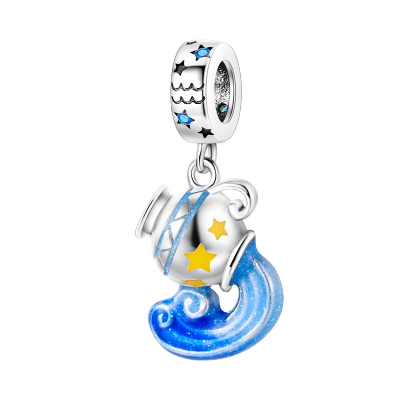 Charm Colgante Acuario / Glow In The Dark