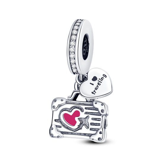 Charm Colgante Amor Por Viajar