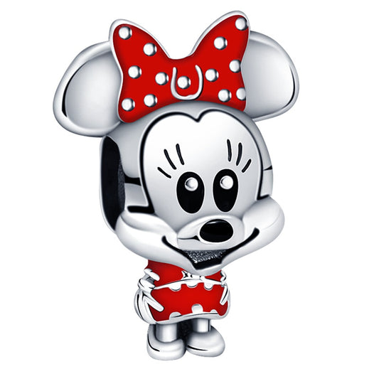 Charm de Minnie Mouse Vestido Rojo de Disney®