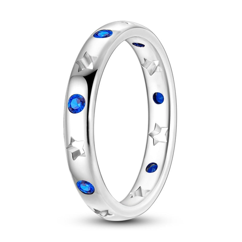 Anillo Estrella Y Azul 🌟