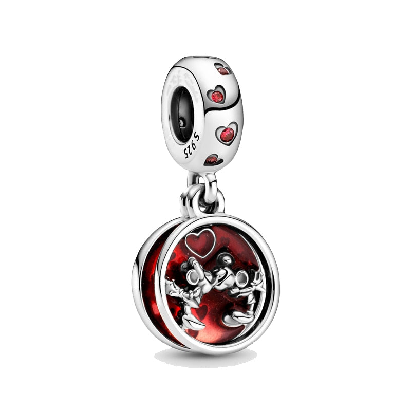 Charm Colgante Mickey Y Minnie Enamorados De Disney®